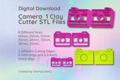 Clay Cutter STL File Camera 1- Earring Digital File Download Product Image 1