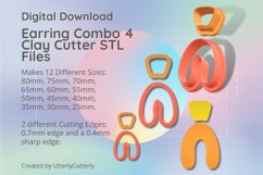 Earring Combo 4 Earring Clay Cutter - Cookie Cutter Product Image 1