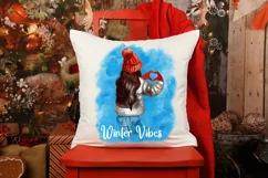 Winter Vibes. Sublimation Winter. Winter Fashion Girl. Product Image 4