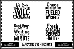 Funny Sarcastic Svg 4 Designs Product Image 1