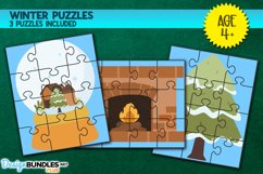 Winter Jigsaw Puzzle Bundle #3 | Educational Puzzles Product Image 1