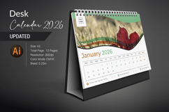 Desk Calendar 2026 Product Image 1