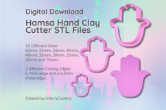 Hamsa Hand Clay Cutter - Mystical STL Digital File Download- Product Image 1