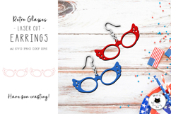 Baseball Earrings Laser Cut File | Baseball SVG Design Product Image 1