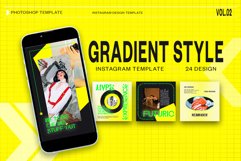 Gradient Style Instagram | PSD Product Image 1