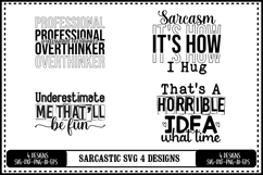 Sarcastic Svg 4 Designs Product Image 1