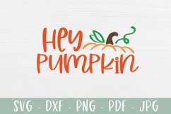 Hey Pumpkin | Fall SVG Product Image 2