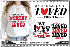Christian Svg, Faith Svg, Jesus Svg, Valentine Shirt Svg Product Image 1