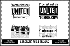 Funny Sarcastic Svg 4 Designs Product Image 1