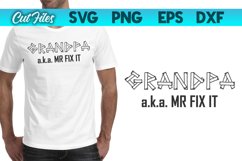 Grandpa aka Mr Fix It SVG Cut File Product Image 1