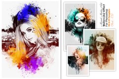 Watercolor Mixed Art Photo Effect Product Image 1