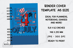 4th of July Celebration Binder Cover PRINTABLE Product Image 1
