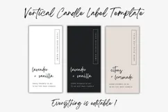 Canva Editable Candle Label Template Product Image 1