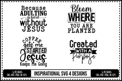 Inspirational Svg 4 Designs, Self Love Svg Product Image 1