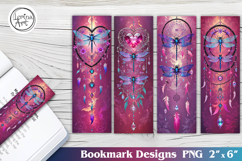 Dragonfly Printable Bookmark 4 PNG Product Image 1