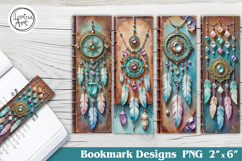 Dream Catcher Printable Bookmark 4 PNG Product Image 1