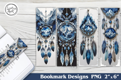 Dream Catcher Printable Bookmark 4 PNG Product Image 1