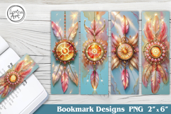 Dream Catcher Printable Bookmark 4 PNG Product Image 1