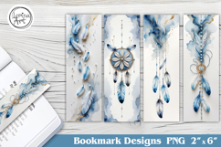 Dream Catcher Printable Bookmark 4 PNG Product Image 1
