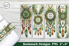 Dream Catcher Printable Bookmark 4 PNG Spirit of Earth Product Image 1