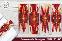 Dream Catcher Printable Bookmark 4 PNG Spirit of Fire Product Image 1