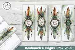 Dream Catcher Printable Bookmark 4 PNG Spirit of Earth Product Image 1