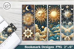 Celestial Printable Bookmark 4 PNG Product Image 1