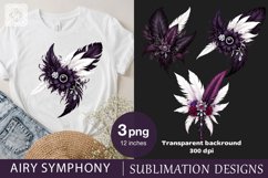 Airy Symphony PNG sublimation Product Image 1