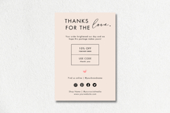 Small Business Thank You Card | Editable Thank You Card Product Image 1