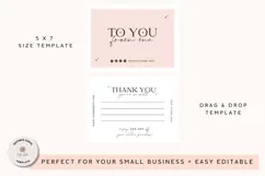 Small Business Thank You Card Template Product Image 1