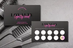 CANVA | Business loyalty Card Template Product Image 1