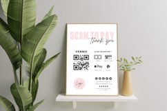 Canva Business Scan to Pay Sign Template Product Image 1