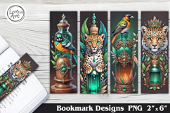Animal Potion Printable Bookmark 4 PNG Product Image 1