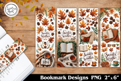 Sweater Weather Printable Bookmark 4 PNG Product Image 1
