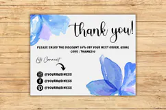 DIY Small Business Thank You Card Product Image 1