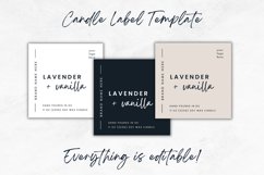 Canva | DIY Minimal Candle Label Template Product Image 1