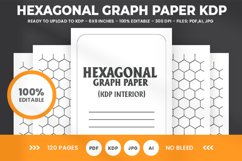 Hexagonal graph paper KDP interior Product Image 1