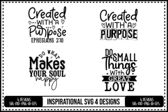 Inspirational Svg 4 Designs, Self Love Svg Product Image 1