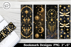 Celestial Printable Bookmark 4 PNG Product Image 1