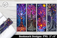Tree of Life Printable Bookmark 4 PNG Product Image 1
