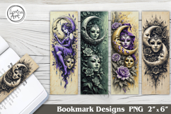Mardi Gras Printable Bookmark 4 PNG / Mask Product Image 1