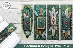 Witch's Grimoire Printable Bookmark 4 PNG Product Image 1