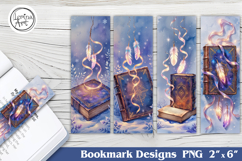 Fairy Winter Bookmarks | Printable 4 PNG Product Image 1