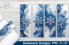 Christmas Printable Bookmark 4 PNG Product Image 1