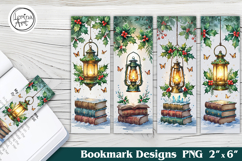 Winter Printable Bookmark 4 PNG Product Image 1