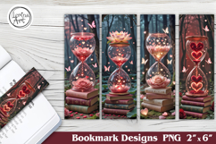 Magic Hourglass Printable Bookmark 4 PNG Product Image 1