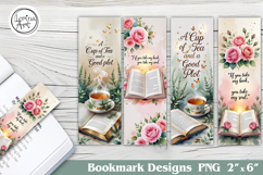 Books Printable Bookmark 4 PNG Product Image 1