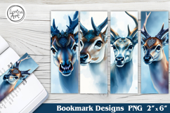 Spirit Deer Printable Bookmark 4 PNG/ Deer Product Image 1