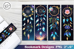 Dreamcatcher Printable Bookmark 4 PNG Product Image 1