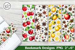 Fruits Printable Bookmark 4 PNG Product Image 1
